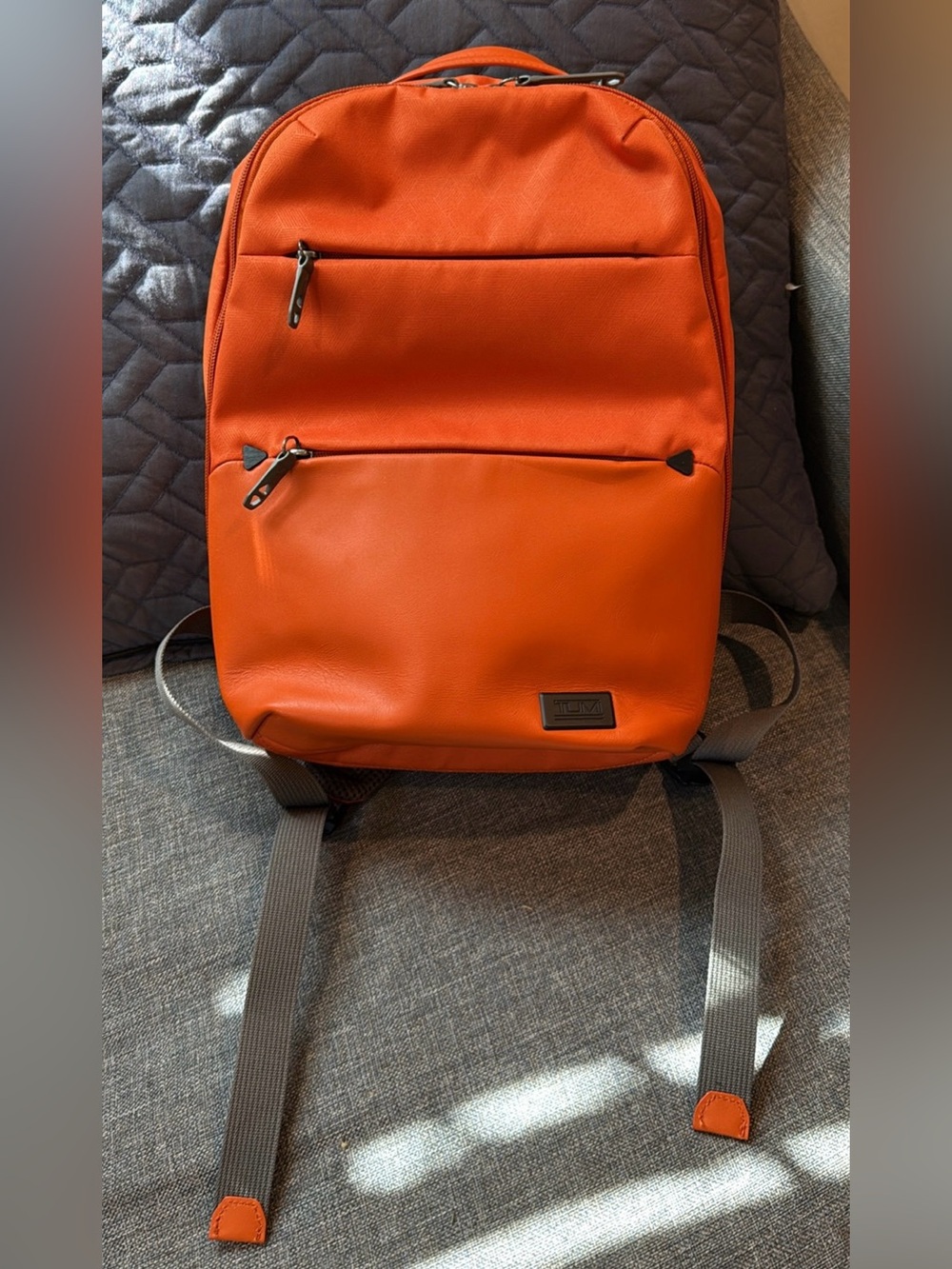 Tumi Tahoe Elwood Orange Grey Backpack Discontinued